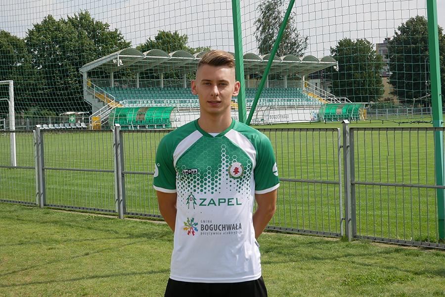 22-letni Dawid Pałys-Rydzik od nowego sezonu będzie grał w Izolatorze Boguchwała (fot. zksizolator.pl)