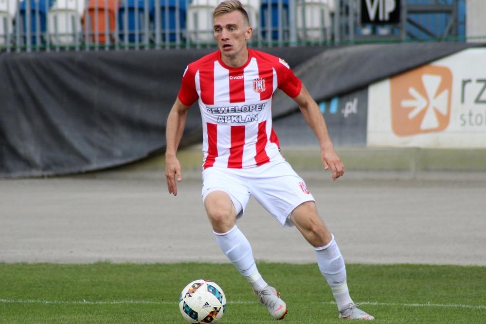 Radosław Adamski tym razem nie zdobył gola dla Resovii. Na boisku pojawił się w II połowie (fot. archiwum)