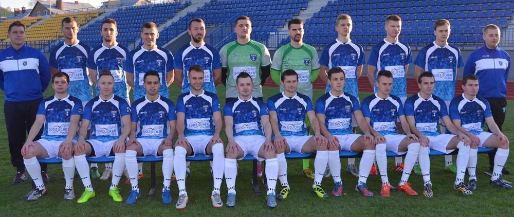 Piłkarze Błękitnych Ropczyce w pierwszej rundzie spisywali się bardzo dobrze. Tak wygląda ich kadra na rundę wiosenną (fot. mksblekitniropczyce.pl)