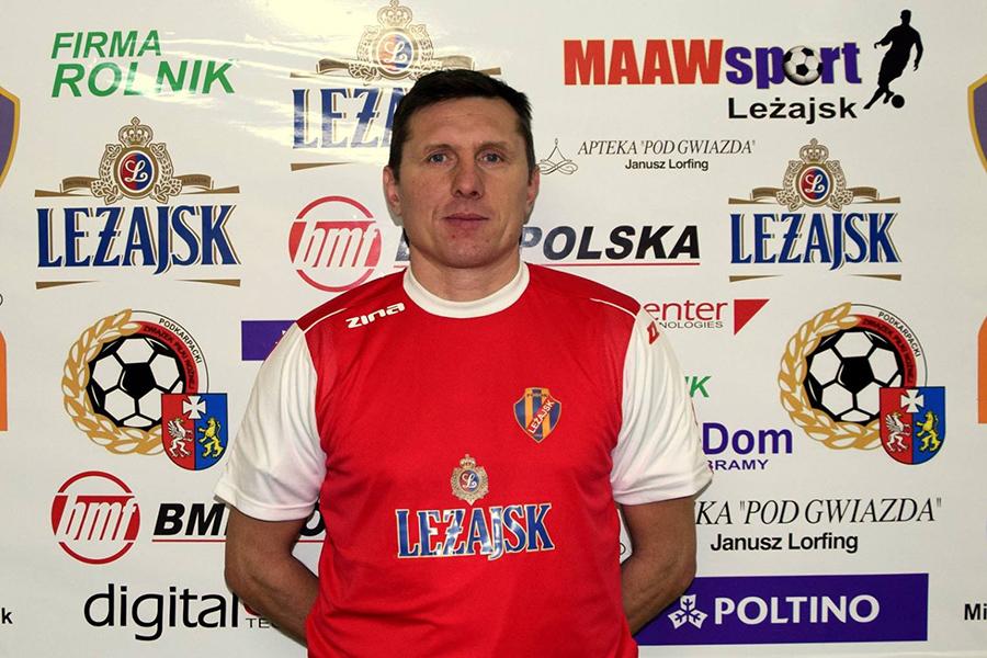 Bogusław Sierżęga został nowym trenerem Pogoni Leżajsk (fot. facebook.com / MZKS Pogoń Leżajsk)