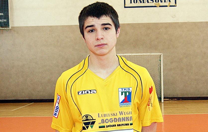 Damian Karwacki występuje obecnie w trzecioligowej Tomasovii (fot. tomasovia.tomaszow.info)