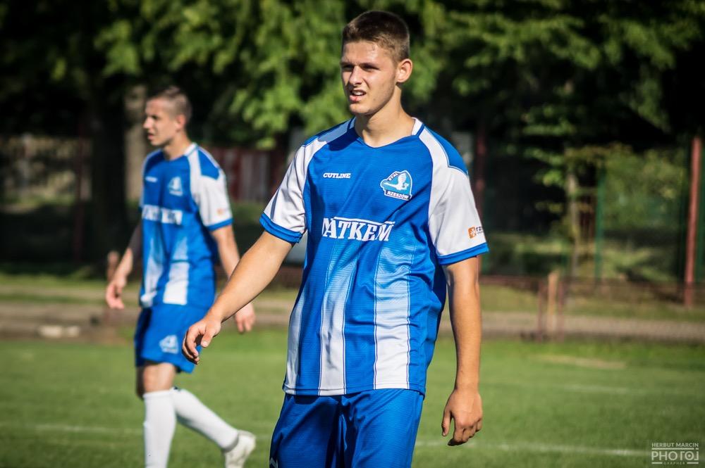 19-letni Daniel Najduch grał w ostatnich sparingach Stali Rzeszów (fot. Marcin Herbut)