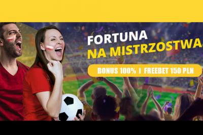 Oferta na Mistrzostwa Świata od Fortuny: 400 zł za darmo i freebet 150 zł!