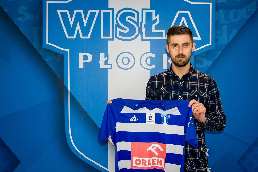 Grzegorz Kuświk zaledwie pół roku grał w Stali Mielec. Teraz będzie zawodnikiem Wisły Płock. (fot. Wisła Płock)