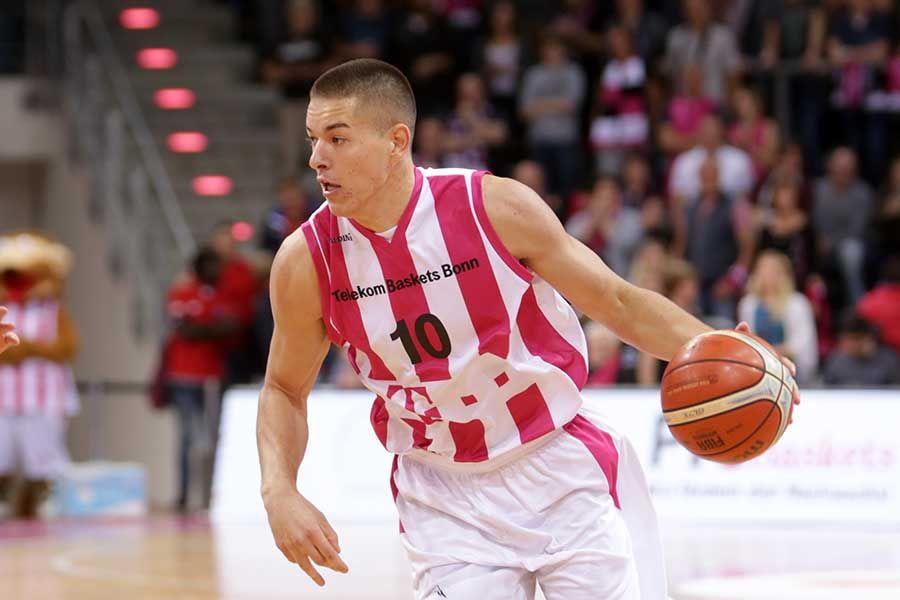 Julian Jasiński wzmocnił zespół z Krosna (fot. Telekom Baskets Bonn)