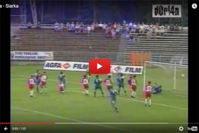 Historyczne mecze: Legia - Siarka 6-3, rok 1993 [WIDEO]