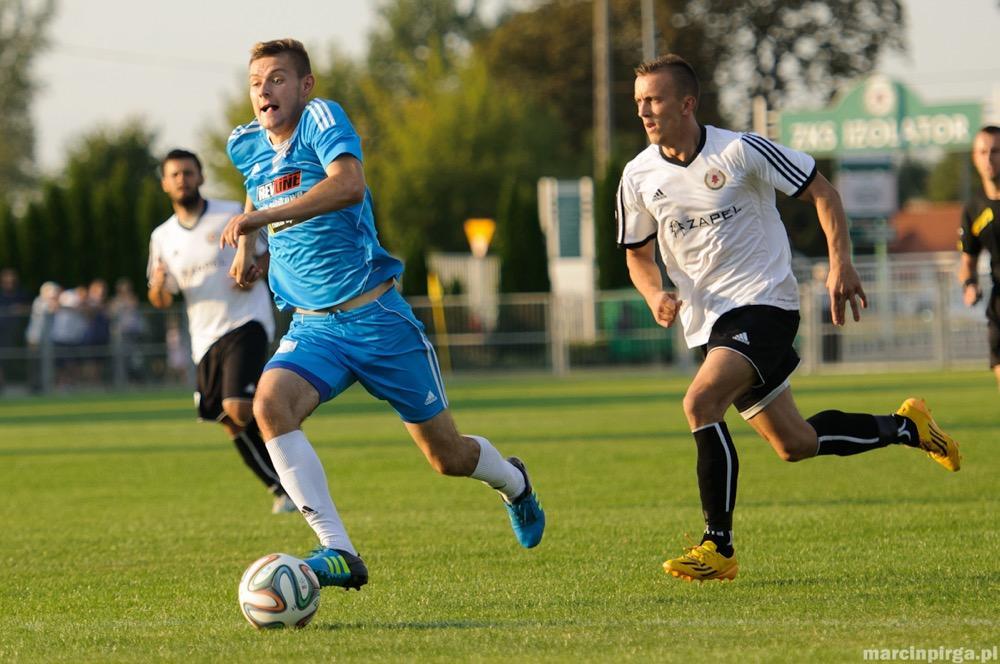 Wszystko wskazuje na to, że Łukasz Krzysztoń (z lewej) znów zagra w barwach Karpat Krosno (fot. Marcin Pirga)