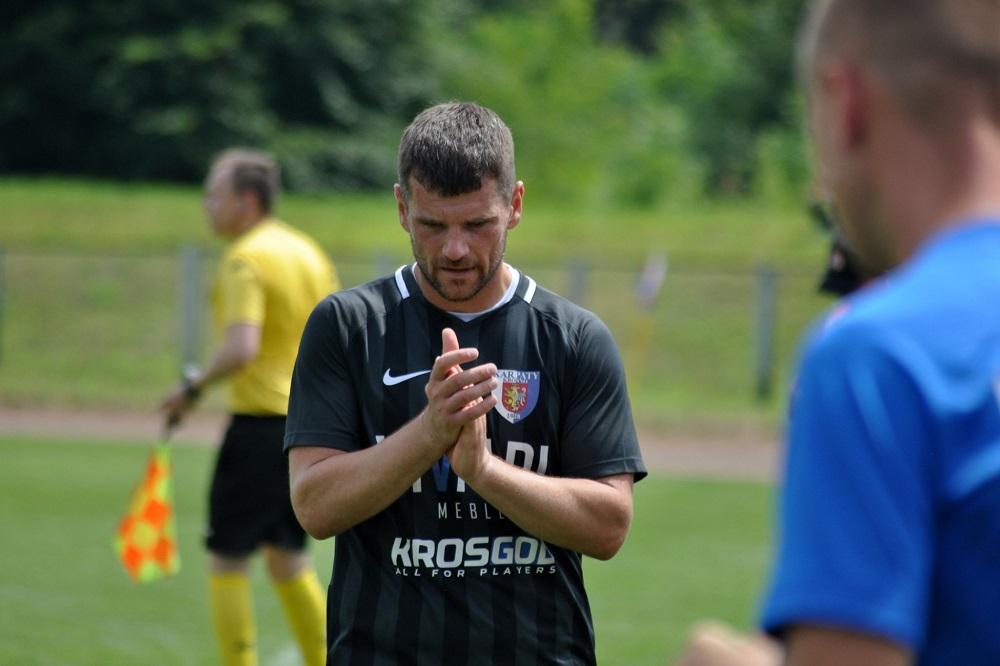 Marek Fundakowski zapewnił Karpatom trzy punkty w meczu z Partyzantem Targowiska. (fot. Konrad Kwolek)