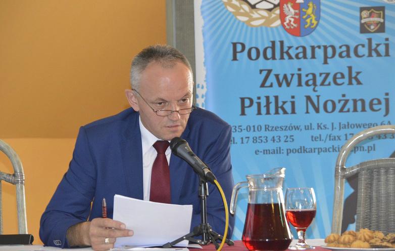 Marek Hławko został nowym prezesem zarządu Podkarpackiego ZPN (fot. Podkarpacki Związek Piłki Nożnej)