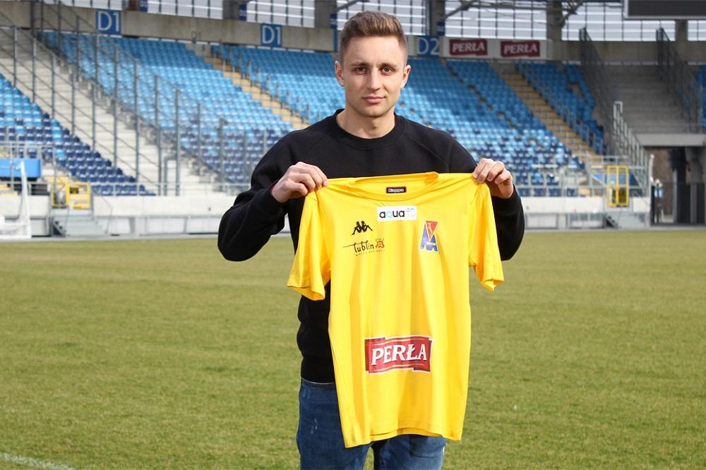 Nazar Melnyczuk będzie grał w Motorze Lublin. (fot. Motor Lublin)