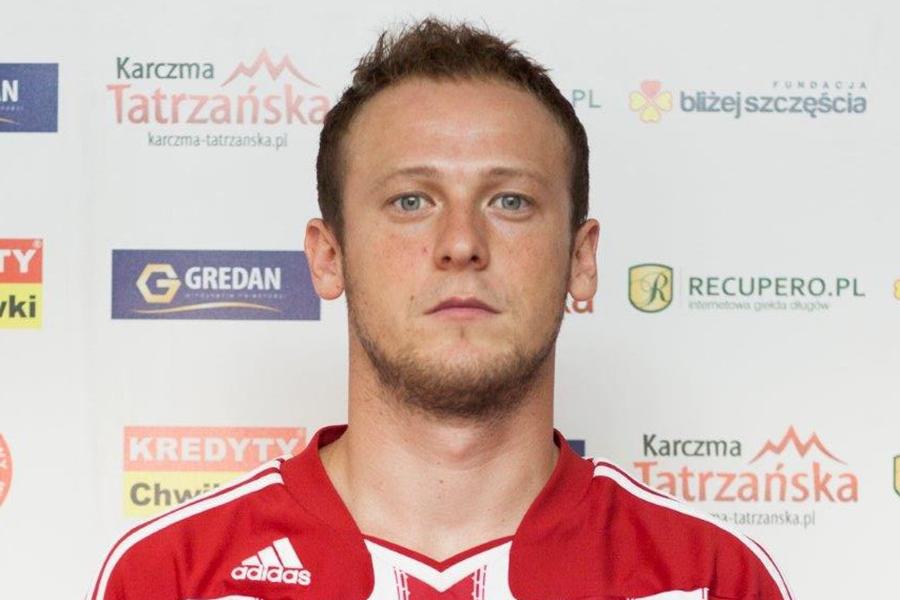 Paweł Cygnar, były zawodnik Resovii, obecnie jest piłkarzem Soły Oświęcim (fot. solaoswiecim.pl)