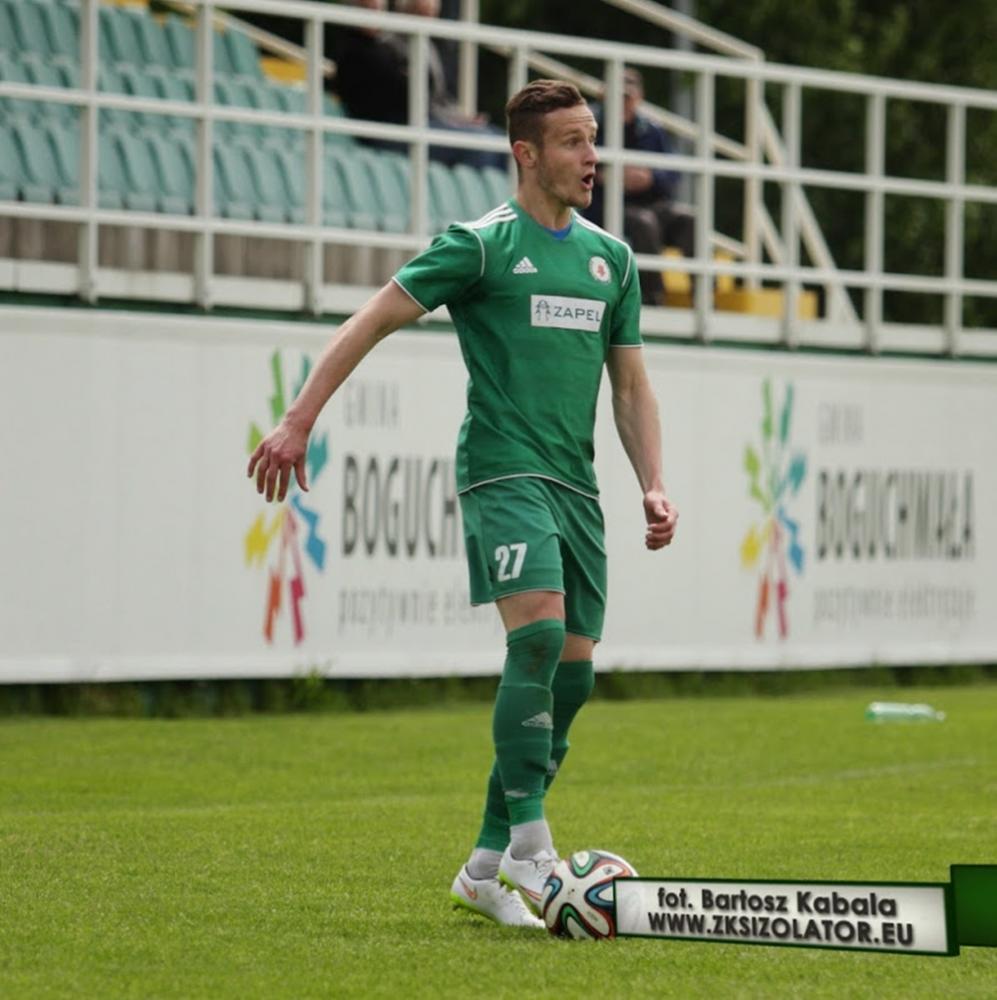 Paweł Dziedzic grał w Izolatorze w 3 lidze. Teraz walczy w 4 lidze w barwach Wisłoka Wiśniowa (fot. Bartosz Kabala / zksizolator.eu)