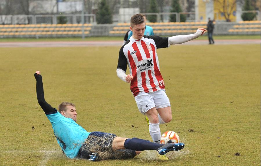 Przemysław Pyrdek rozegrał wczoraj świetne spotkania i strzelił dla Resovii dwa gole (fot. archiwum)