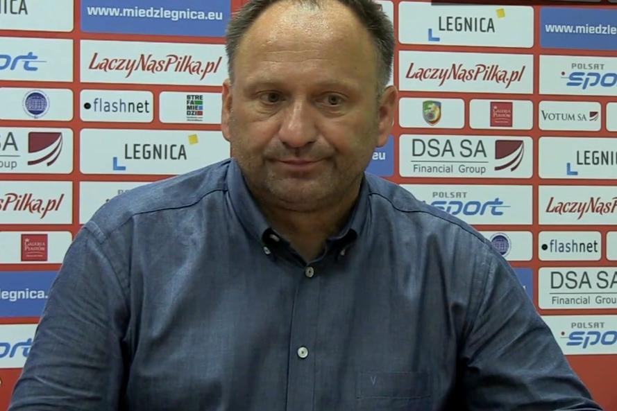 Trener Stali Stalowa Wola Ryszard Kuźma (fot. youtube.com / LCAPortal)