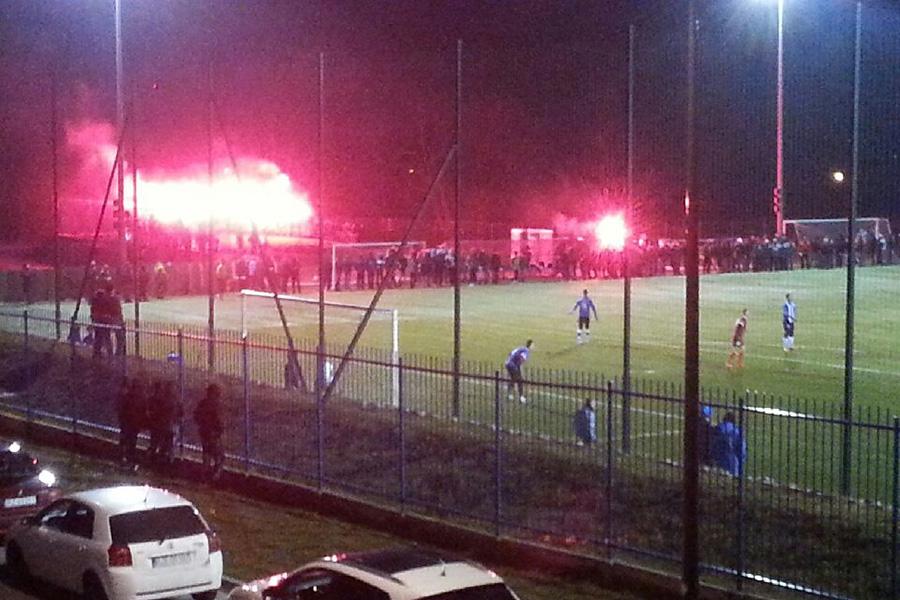 Zdjęcie z meczu sparingowego Stal Rzeszów - Widzew Łódź.