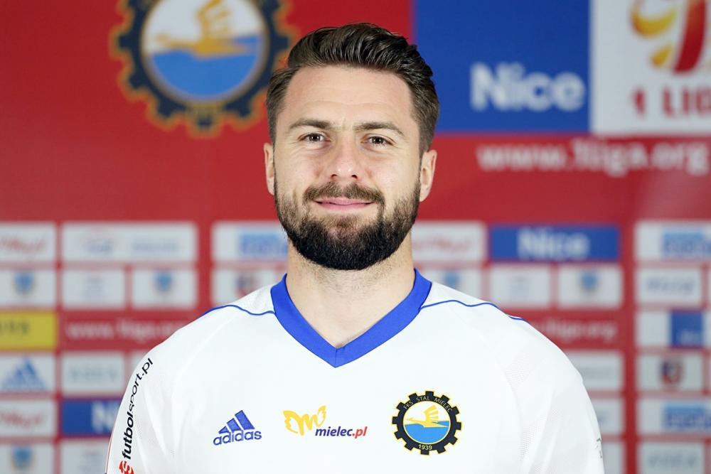 Josip Solić na wiosnę będzie grał w Miedzi Legnica. (fot. Stal Mielec)