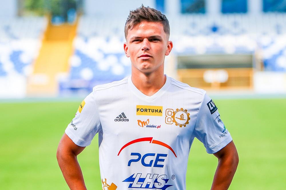 Szymon Stasik został nowym piłkarzem PGE Stali Mielec (fot. Stal Mielec)