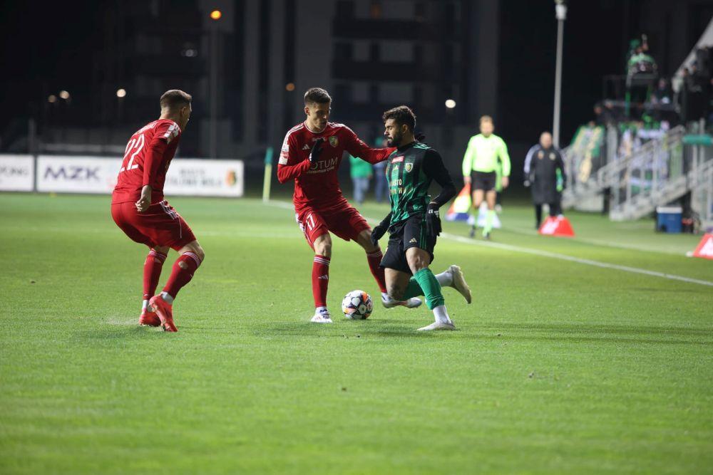 Stal Stalowa Wola przegrała z Miedzią Legnica (fot. Daniel Tracz/ Stal Stalowa Wola)