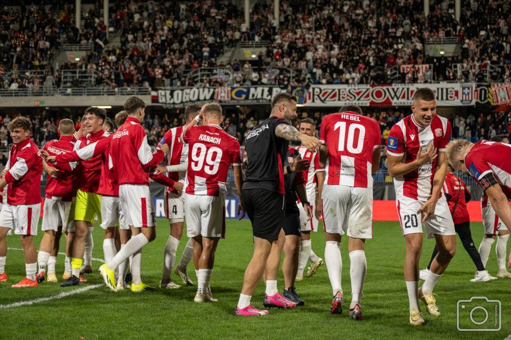 Resovia zagra z Olimpią Grudziądz w 1/16 finału Pucharu Polski (fot. P. Golonka/ Resovia)