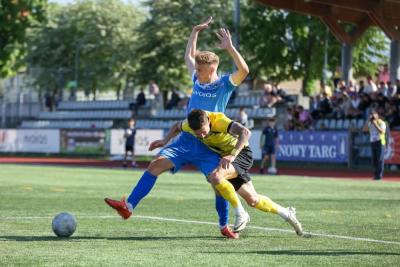 WIDEO: Podhale Nowy Targ - Wieczysta Kraków 1-0 [SKRÓT MECZU]