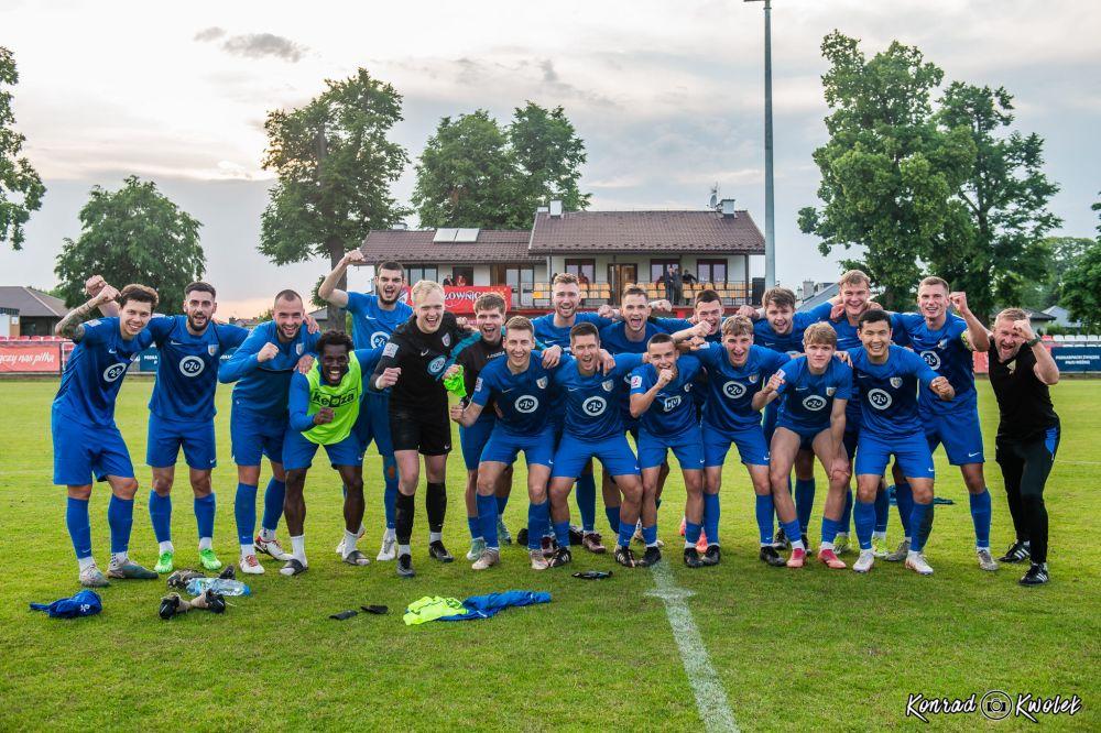 Karpaty Krosno w finale Wojewódzkiego Pucharu Polski (fot. Konrad Kwolek/ Karpaty Krosno)