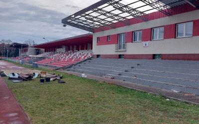 Rozpoczęła się rozbiórka stadionu Resovii