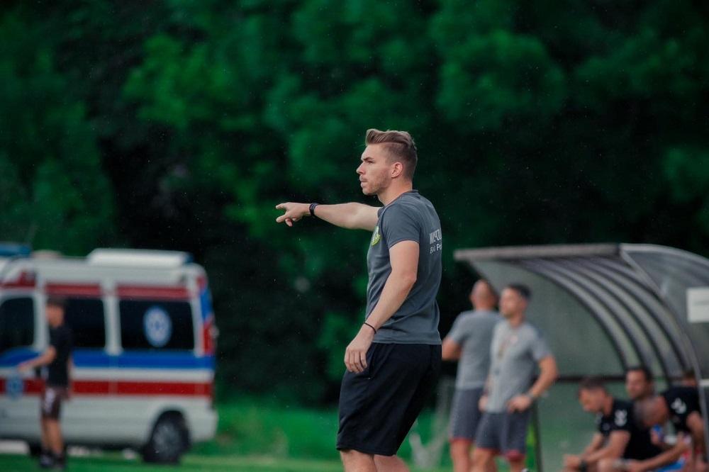 Artur Renkowski zostaje na kolejny sezon w Podlasiu Biała Podlaska. (fot. Podlasie)