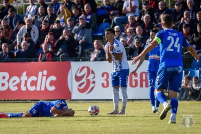 WIDEO: Pogoń-Sokół Lubaczów - Sandecja Nowy Sącz 1-5 [SKRÓT MECZU]