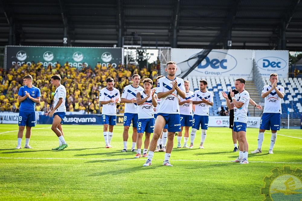 Stal Mielec wygrała w końcówce z Lechią Gdańsk (fot. FKS Stal Mielec)