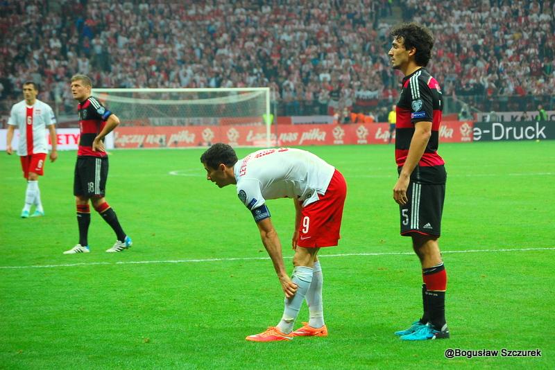 Reprezentacja Polski odniosła historyczne zwycięstwo z Niemcami w meczu el. mistrzostw Europy 2016. Biało-czerwoni wygrali 2-0 po golach Arkadiusza Milika i Sebastiana Mili (fot. Bogusław Szczurek)