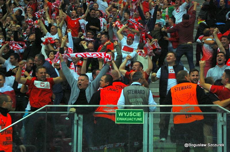 Reprezentacja Polski odniosła historyczne zwycięstwo z Niemcami w meczu el. mistrzostw Europy 2016. Biało-czerwoni wygrali 2-0 po golach Arkadiusza Milika i Sebastiana Mili (fot. Bogusław Szczurek)