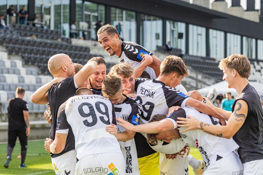 Sandecja Nowy Sącz w 1/8 finału Pucharu Polski (fot. A. Maraś/ Sandecja Nowy Sącz)