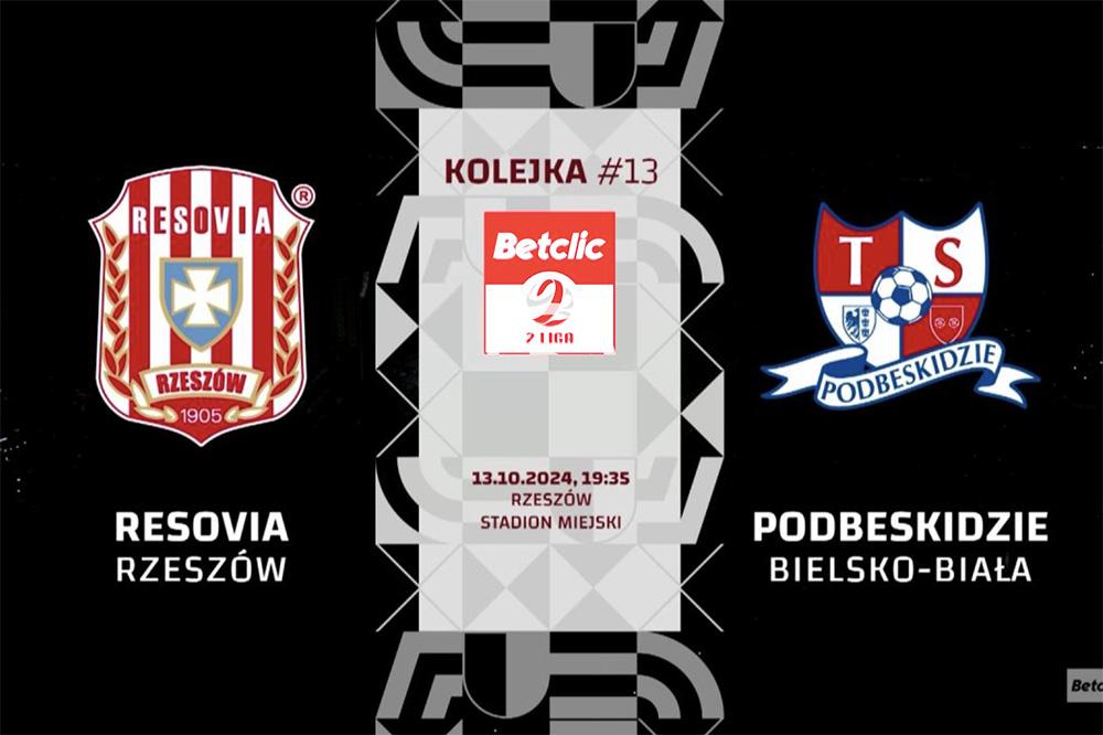 Resovia vs. Podbedkidzie Bielsko-Biała (skrót meczu).