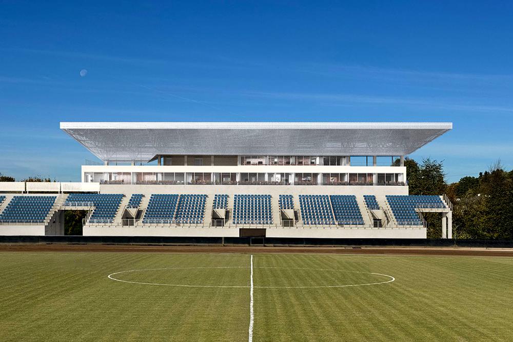 Tak ma wyglądać nowa trybuna stadionu w Krośnie.