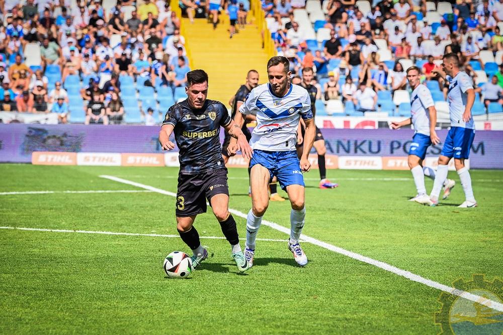 Piłkarze Stali Mielec po ostatnim spotkaniu nie mieli powodów do zadowolenia (foto. FKS Stal Mielec S.A.)