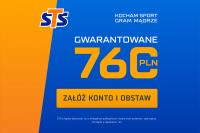 GWARANTOWANE 760 zł dla nowych graczy w STS