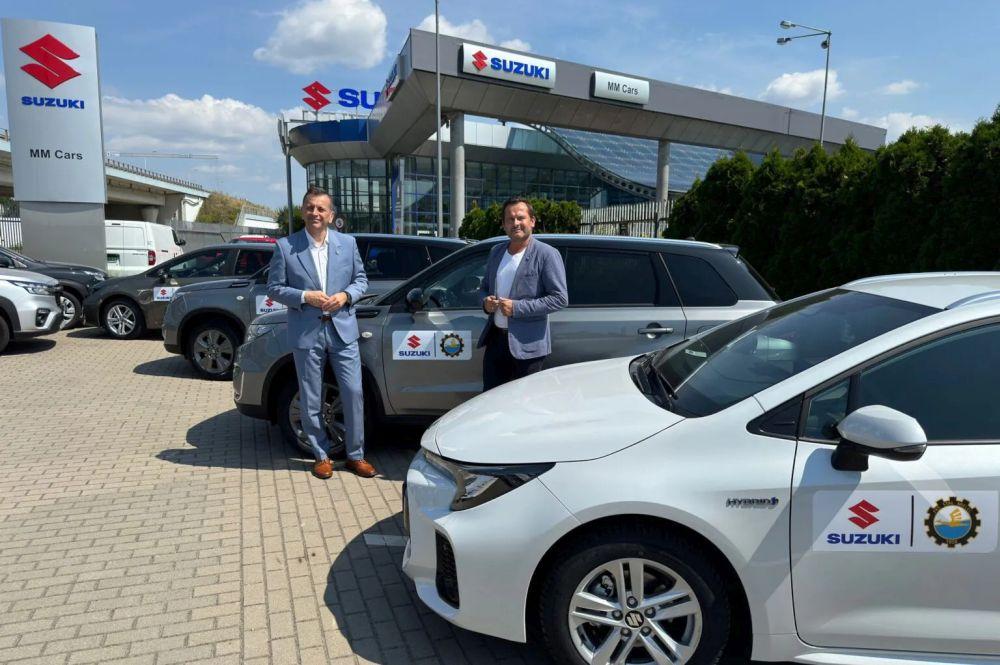 Firma Suzuki dołączyła do grona partnerów Stali Mielec (fot. FKS Stal Mielec S.A.)