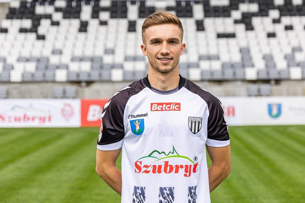 Wiktor Kłos został piłkarzem Sandecji Nowy Sącz! (fot. własne)